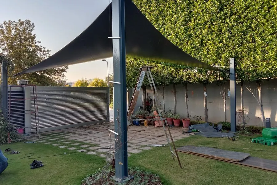 Islamabad hypar tensile fabric canopy layout visual reference